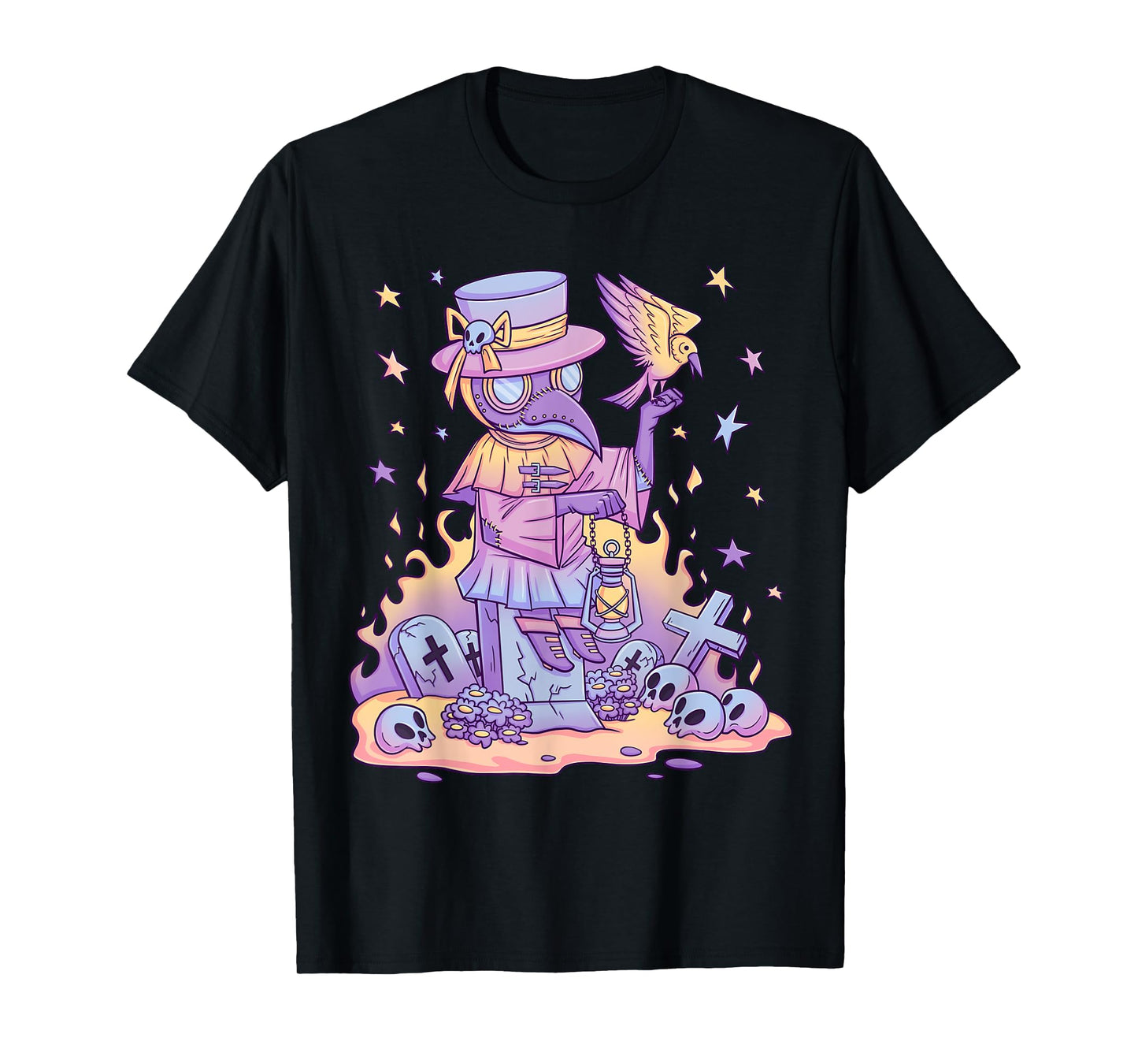 Cute Creepy Doctor Anime Pastel Kawaii Clothing Pastel Goth T-Shirt