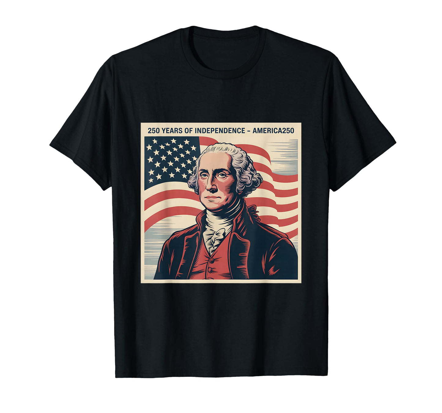 250 Years American Flag 250th Anniversary USA T-Shirt