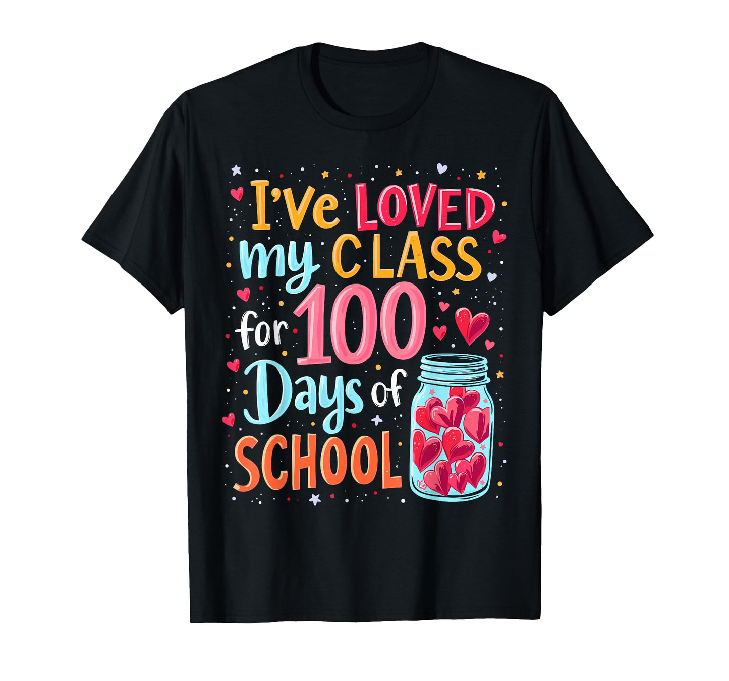 100th Day of School Costume for Kids Girls Boys 100 Days T-Shirt
