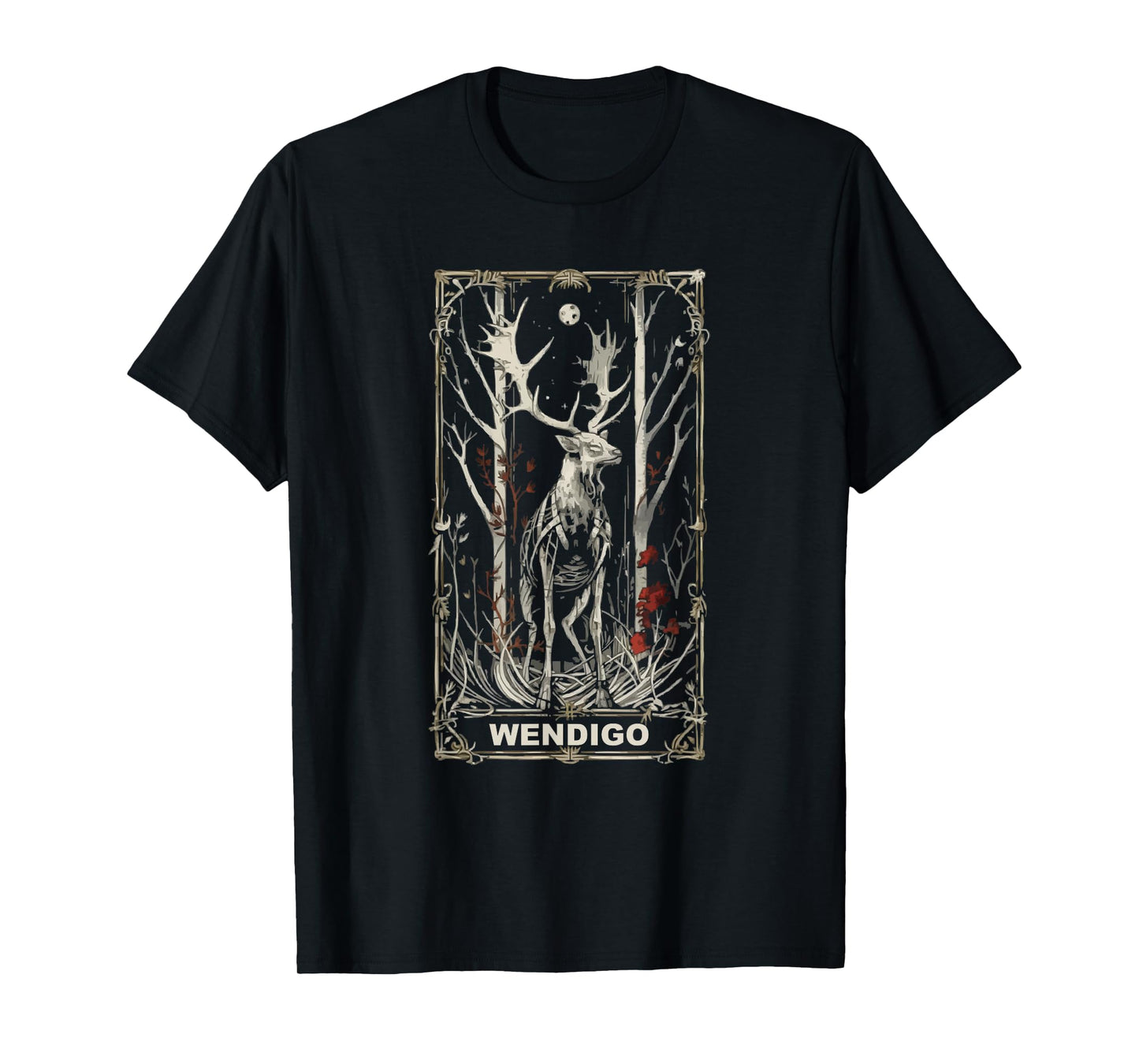 Wendigo Monster Legendary Creature Cryptozoology Cryptid T-Shirt