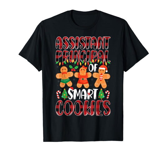 Assistant Principal Of Smart Cookies Xmas Party Christmas T-Shirt
