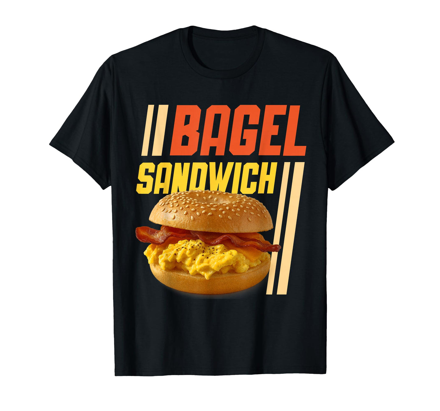 Bagel Sandwich Cafe Owner Pastry Chef Baking Foodie T-Shirt