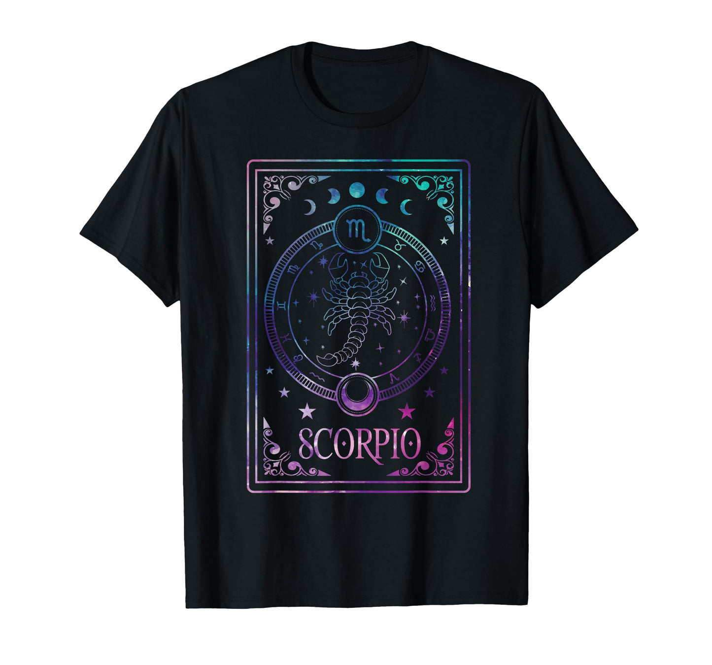 Scorpio Tarot October November Birthday Astrology Zodiac T-Shirt