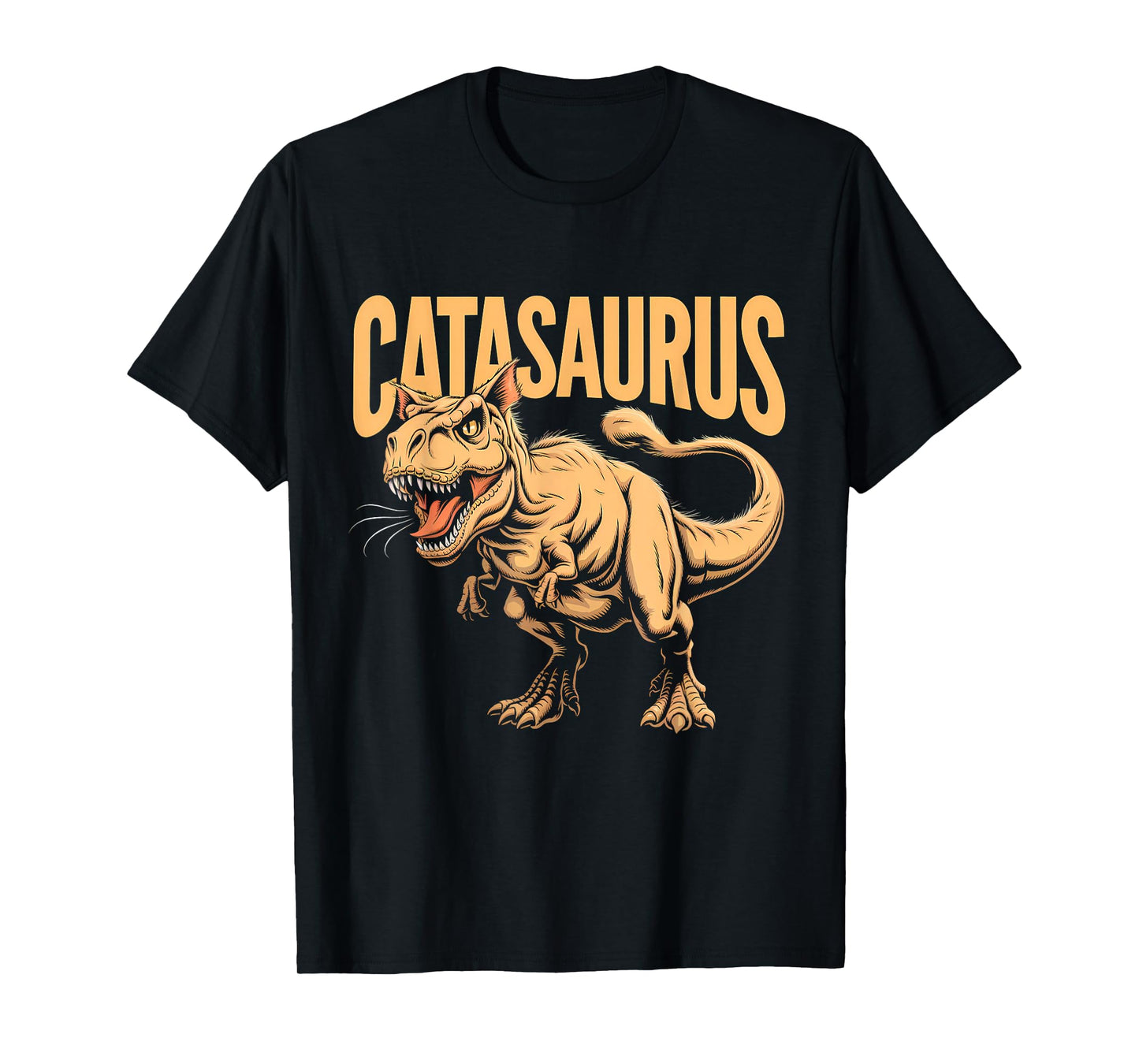 Cat T-Rex Cat Lover Dino Funny Cat Dinosaur T-Shirt