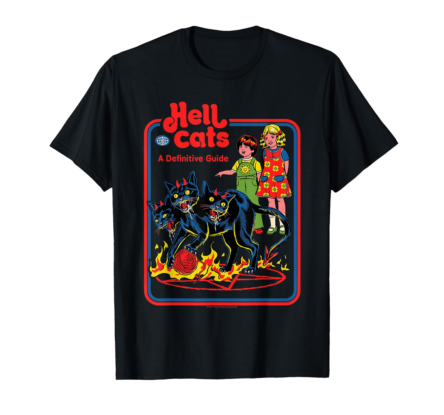 Hell Cats Retro Vintage Funny Adult Humor T-Shirt