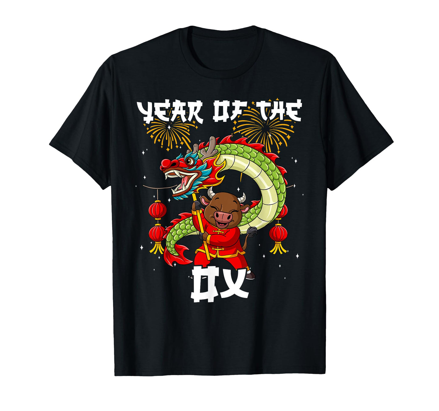 Year Of The Ox Chinese Lunar New Year T-Shirt