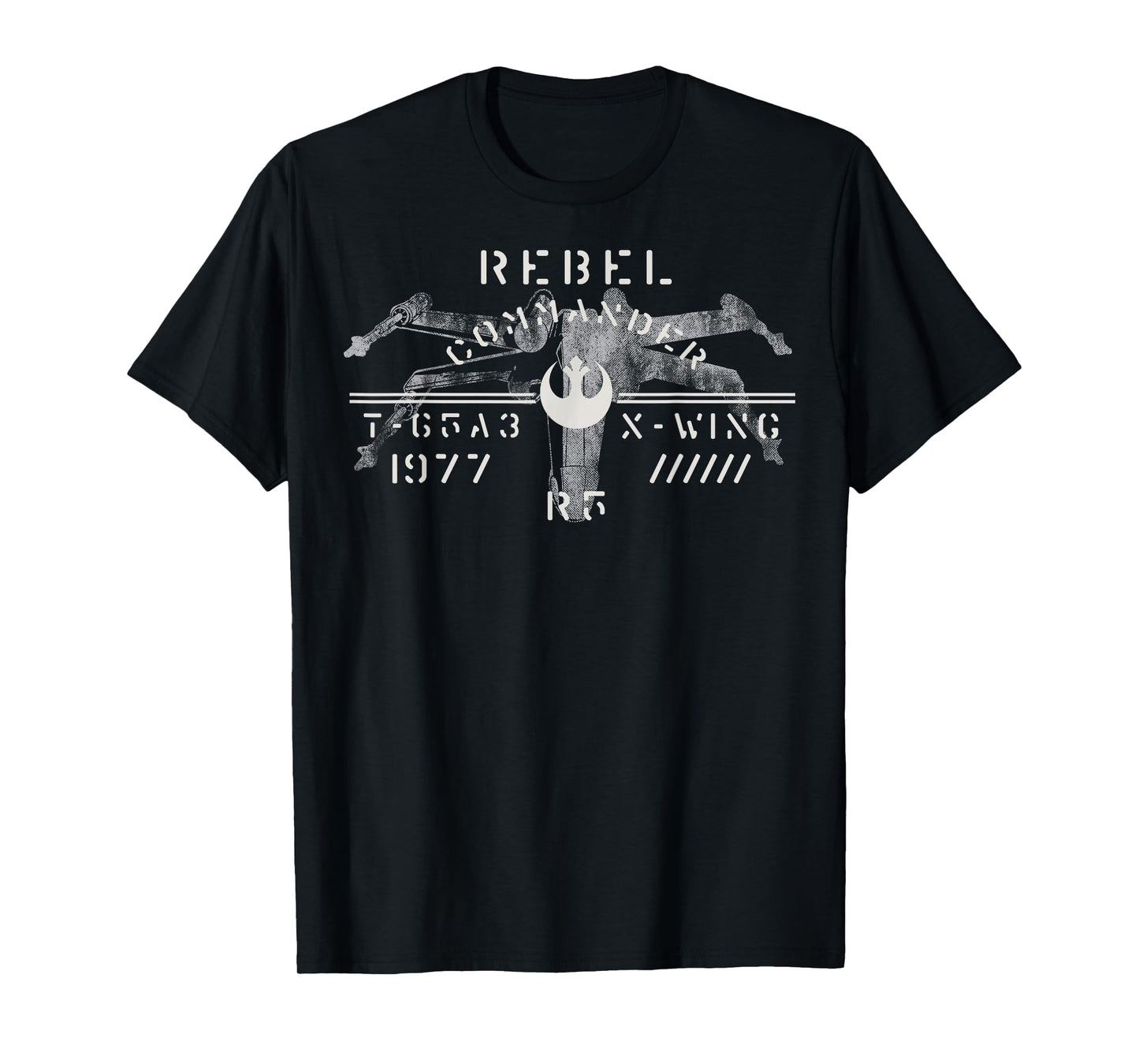 Star Wars Rebel 1977 X-Wing Stencil T-Shirt