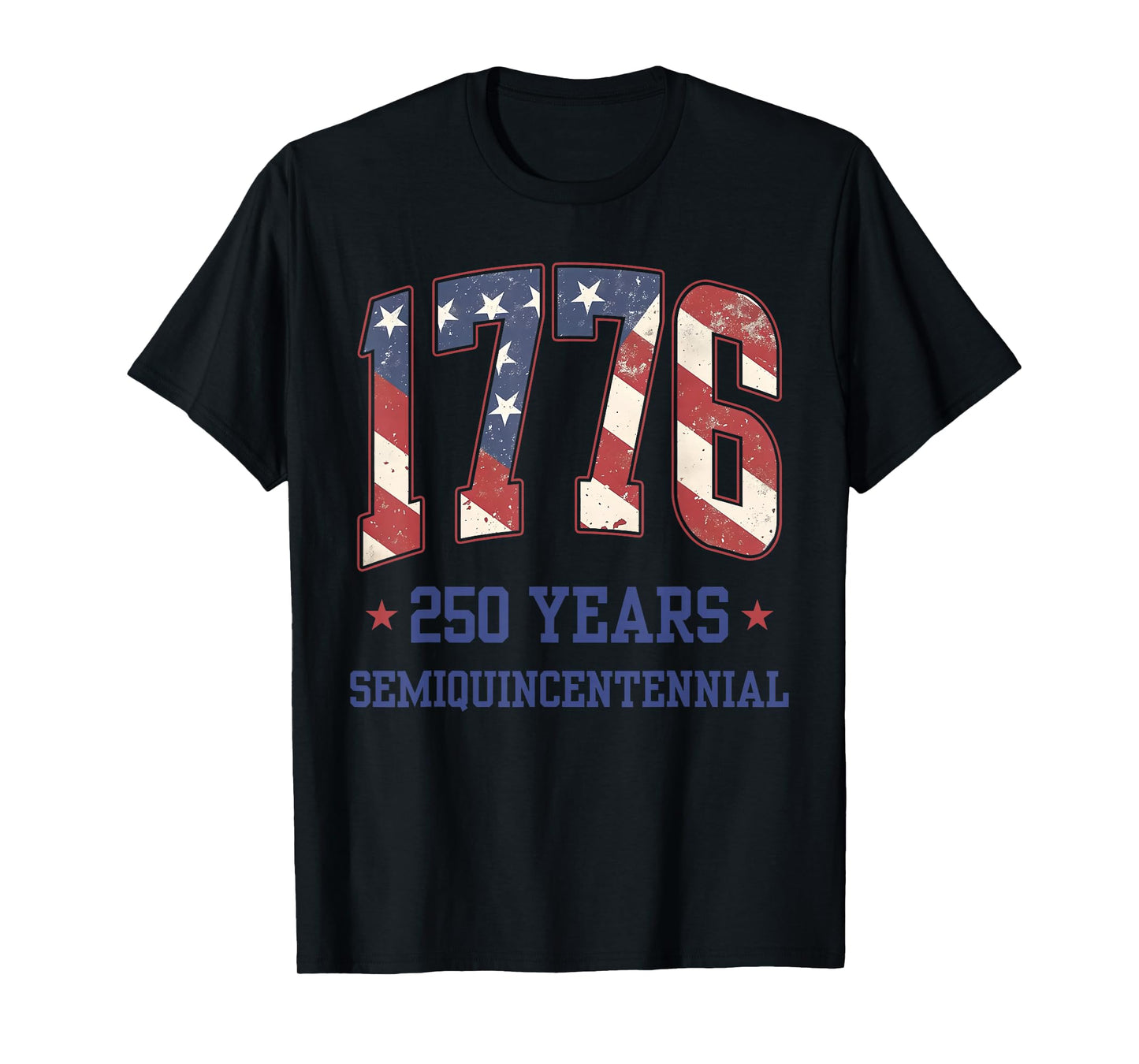 Flag 250 Years 1776-2026 250th Birthday Anniversary USA T-Shirt