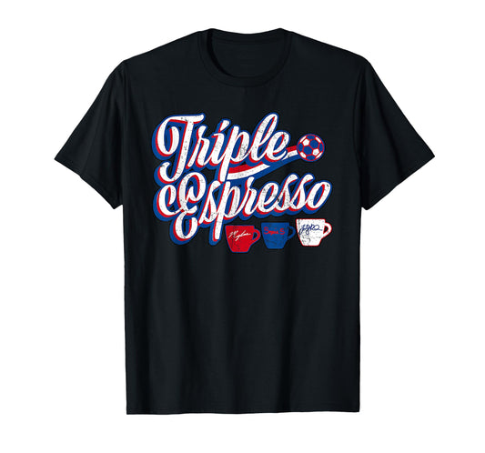 Triple Espresso T-Shirt Triple Espresso America USA Flag T-Shirt