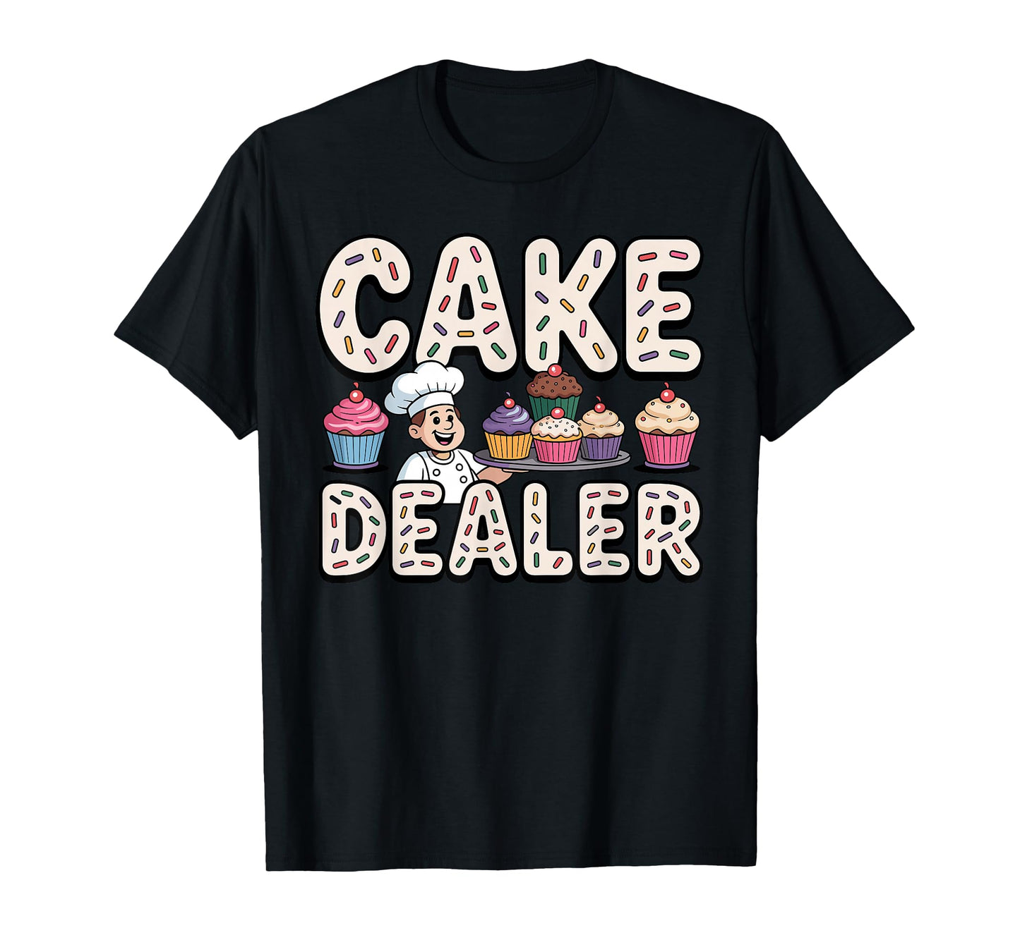 Cool Cupcake Costume for Men Women Baking Cupcake Lover T-Shirt
