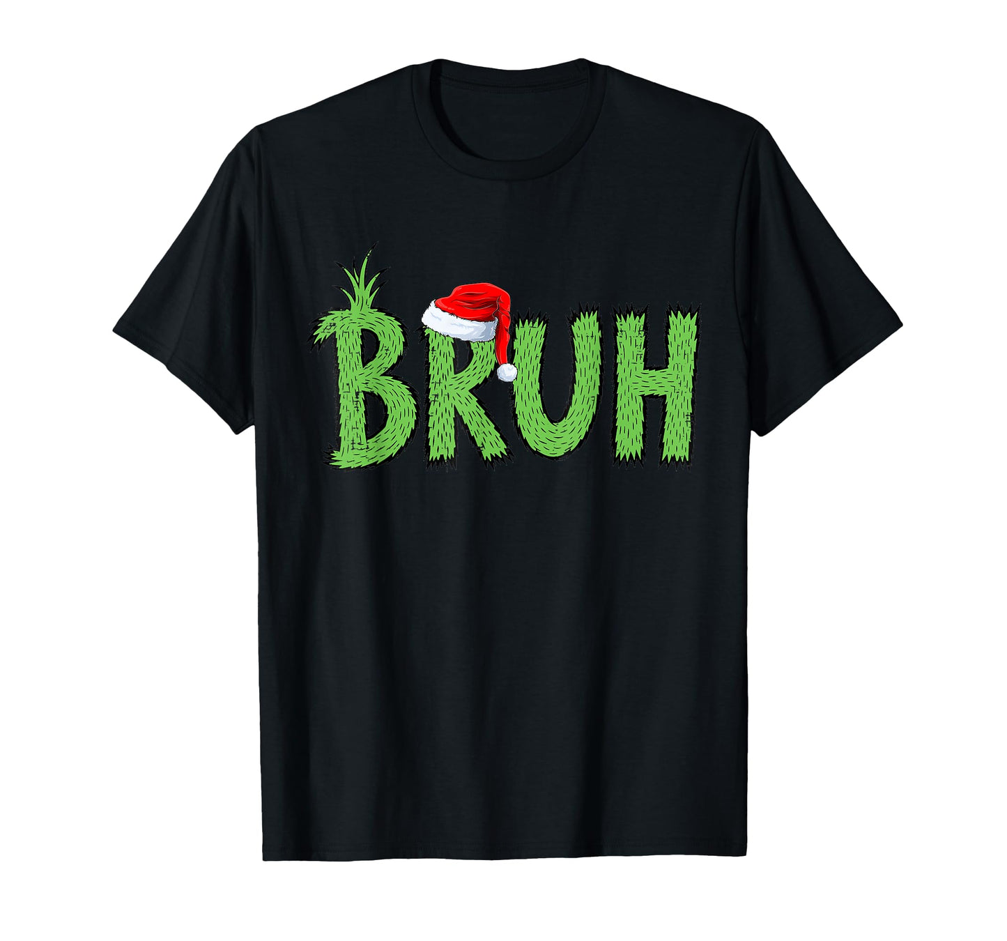 Funny Bruh Merry Christmas Pajama Family Men Meme Xmas Boy T-Shirt