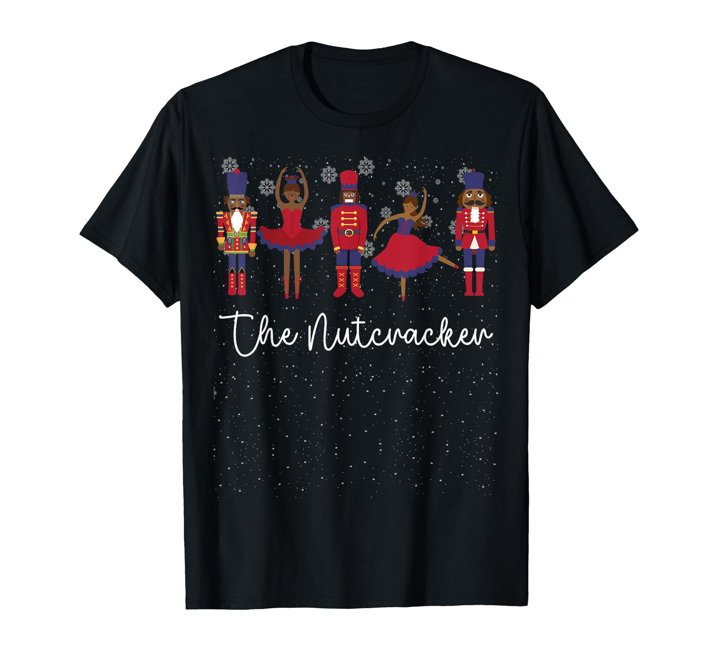 African American Nutcracker Christmas Funny Nutcracker T-Shirt
