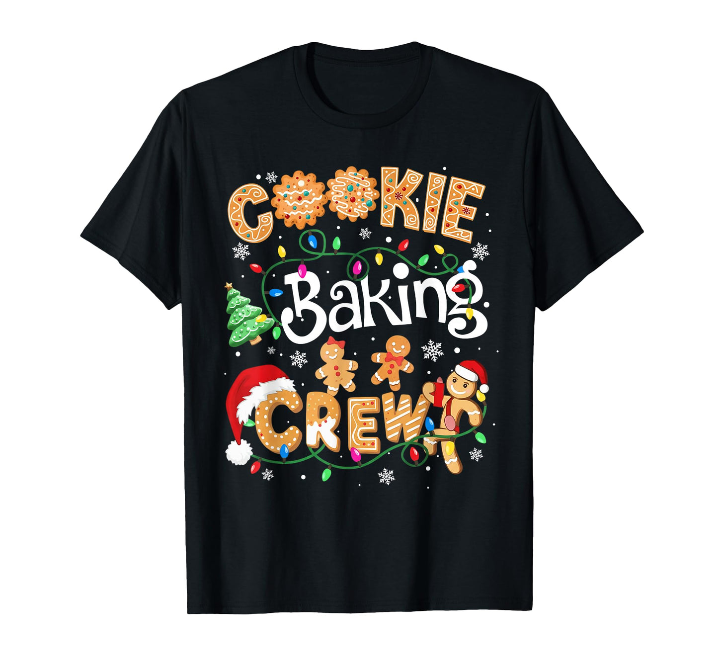 Christmas Cookie Baking Crew Cookie Crew Family Christmas T-Shirt