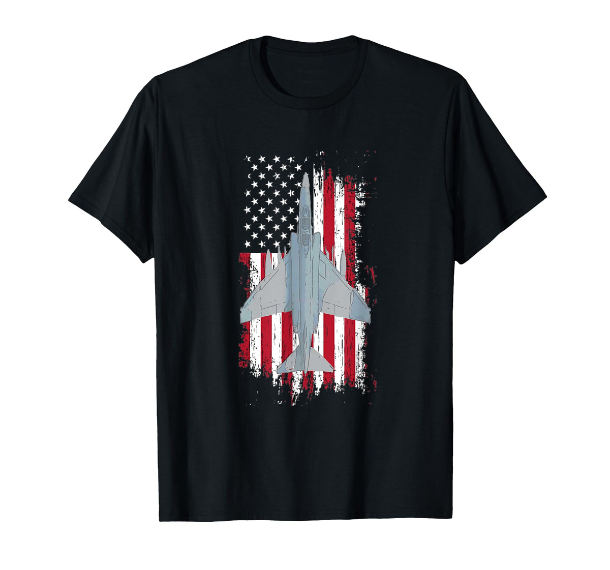 F-4 Phantom American Flag Military Aviation Shirt Women Men T-Shirt