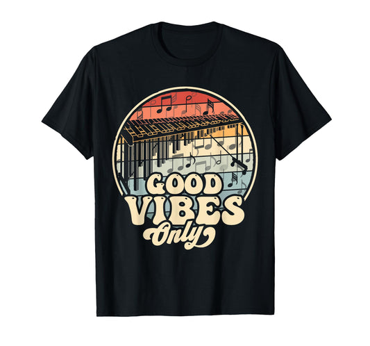 Good Marimba Player Vibes Only Vibraphone Marching Band T-Shirt
