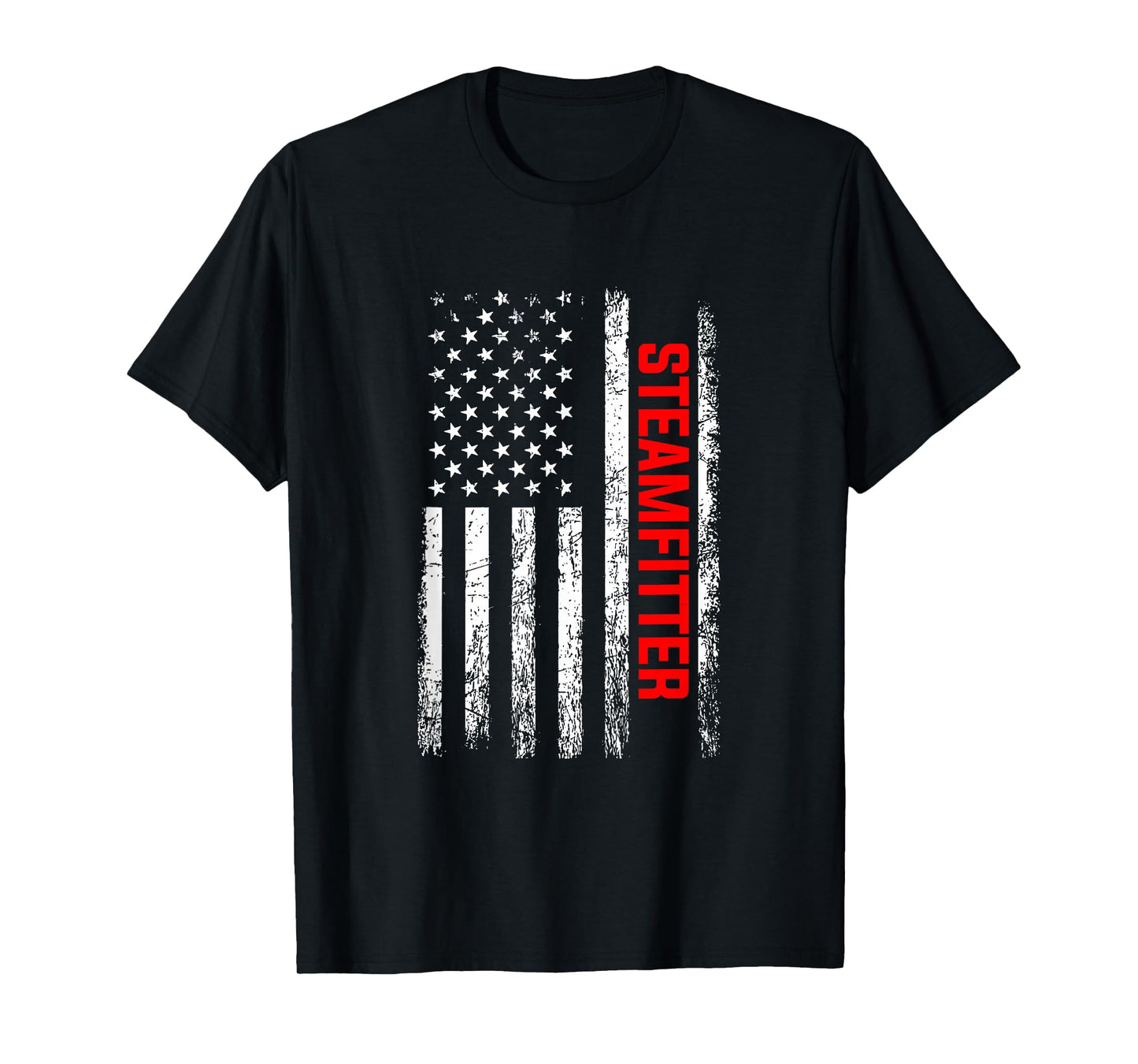 steamfitter american flag, steamfitter T-Shirt
