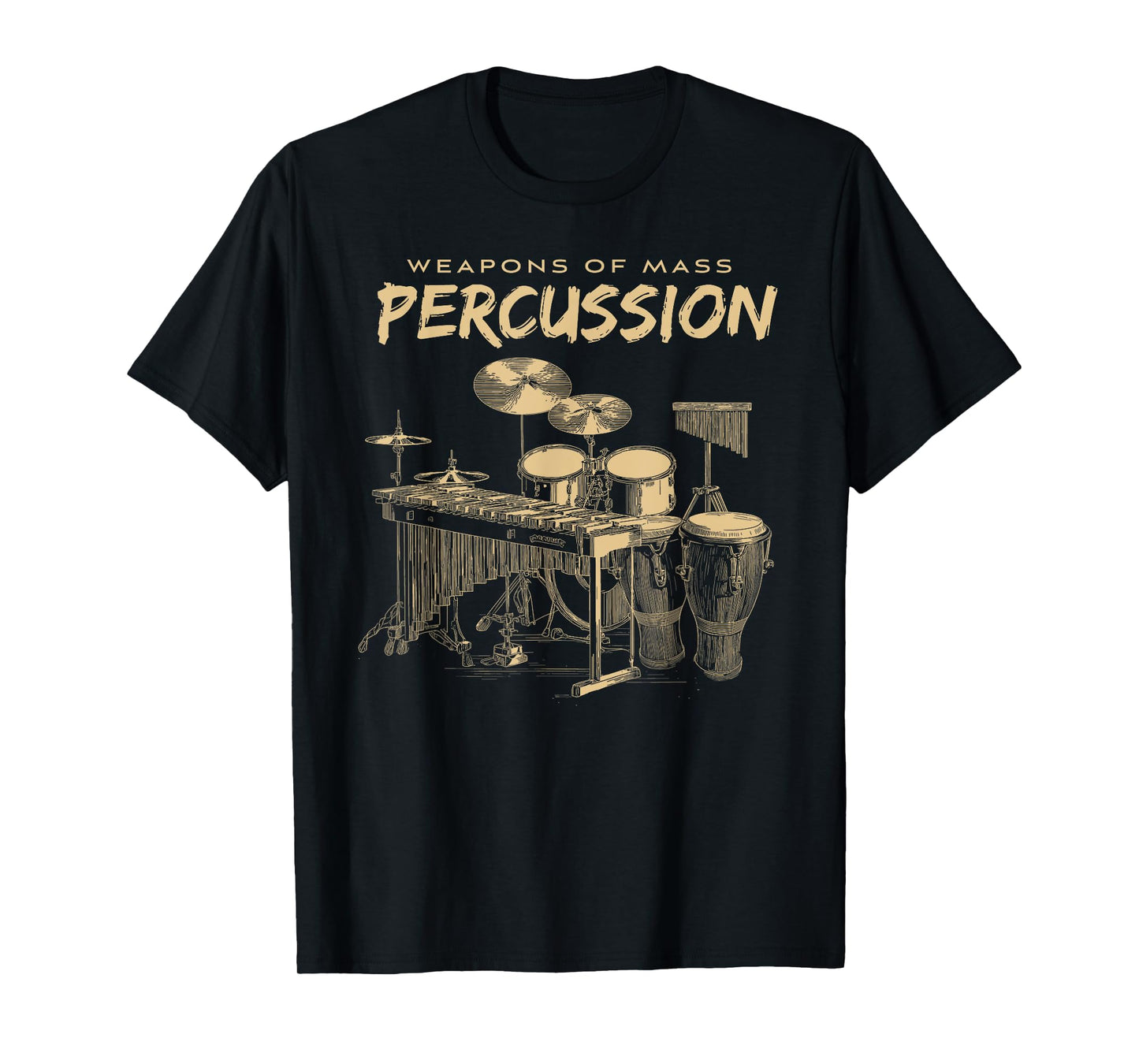 Drums and Percussion for Drummer T-Shirt
