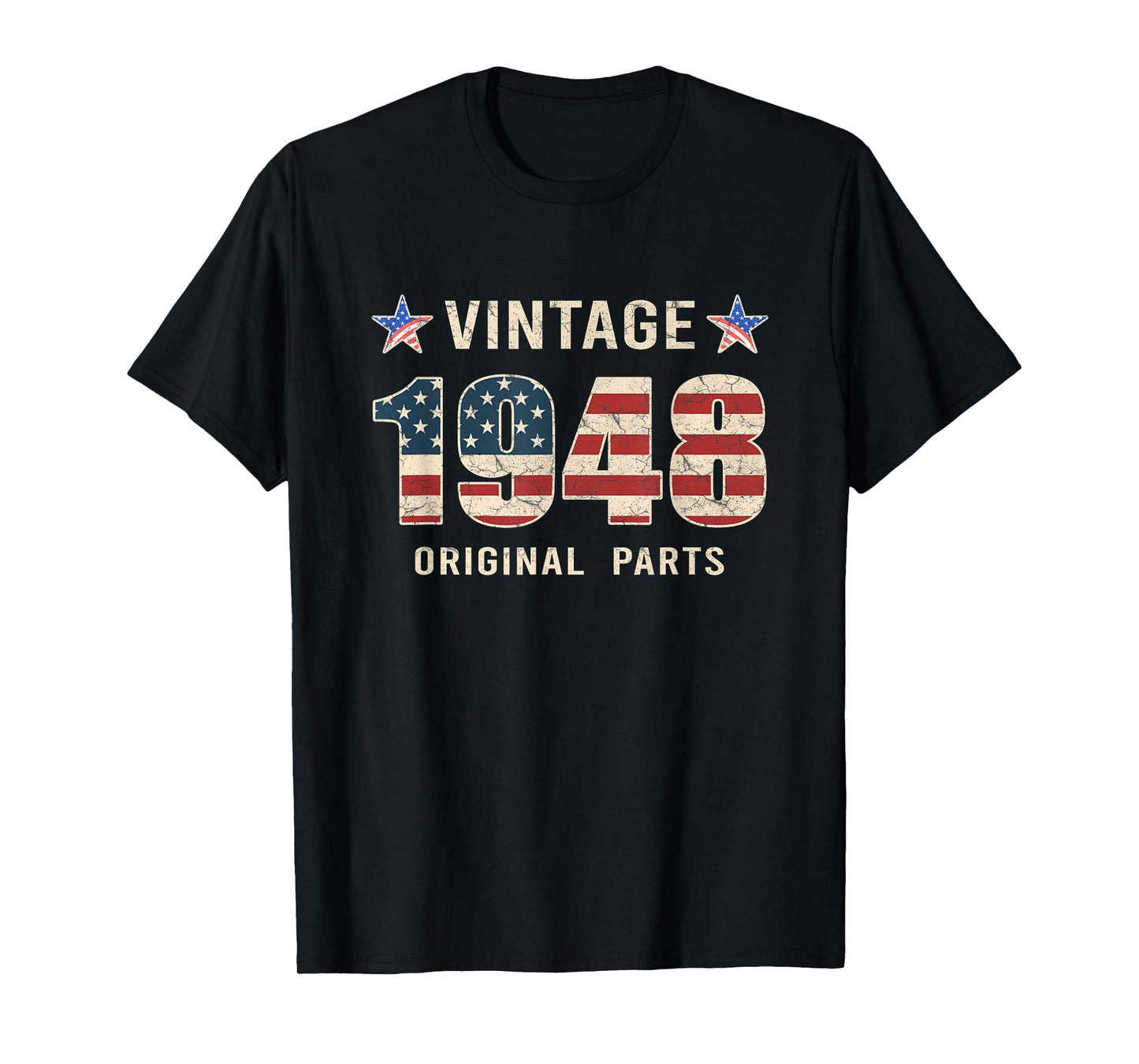 Vintage 1948 Original Parts Shirt 77 Years Old T-Shirt