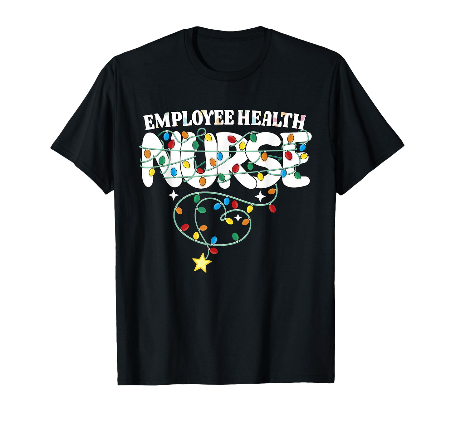 Employee Health Nurse Christmas Occupational Health RN Squad T-Shirt