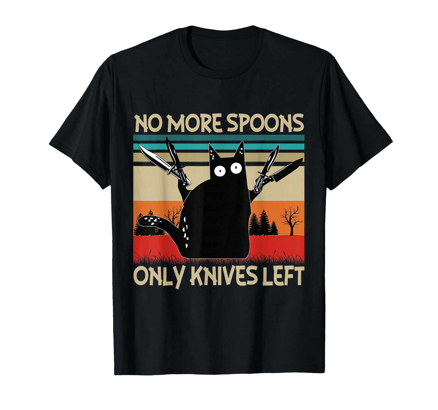 No more spoons, just knives. T-Shirt