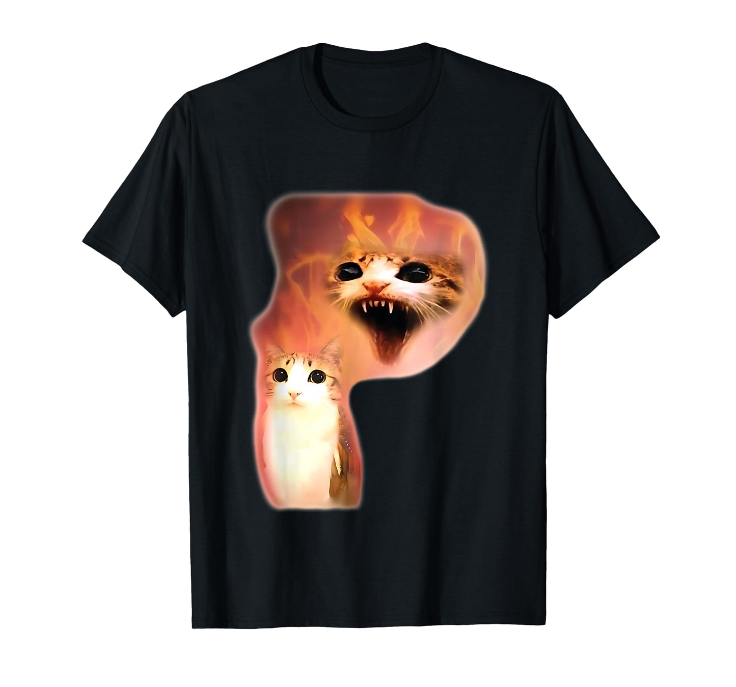 Funny meowl Meme, cat owl Meme brainrot gen Alpha Meme T-Shirt