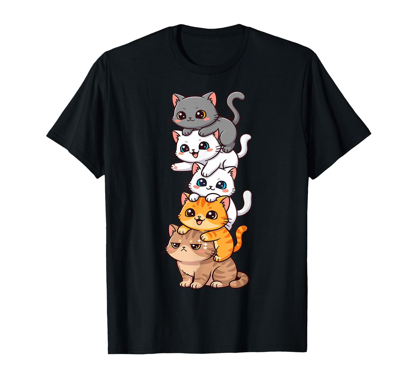 Cute Cats Funny Kawaii Kitty T-Shirt