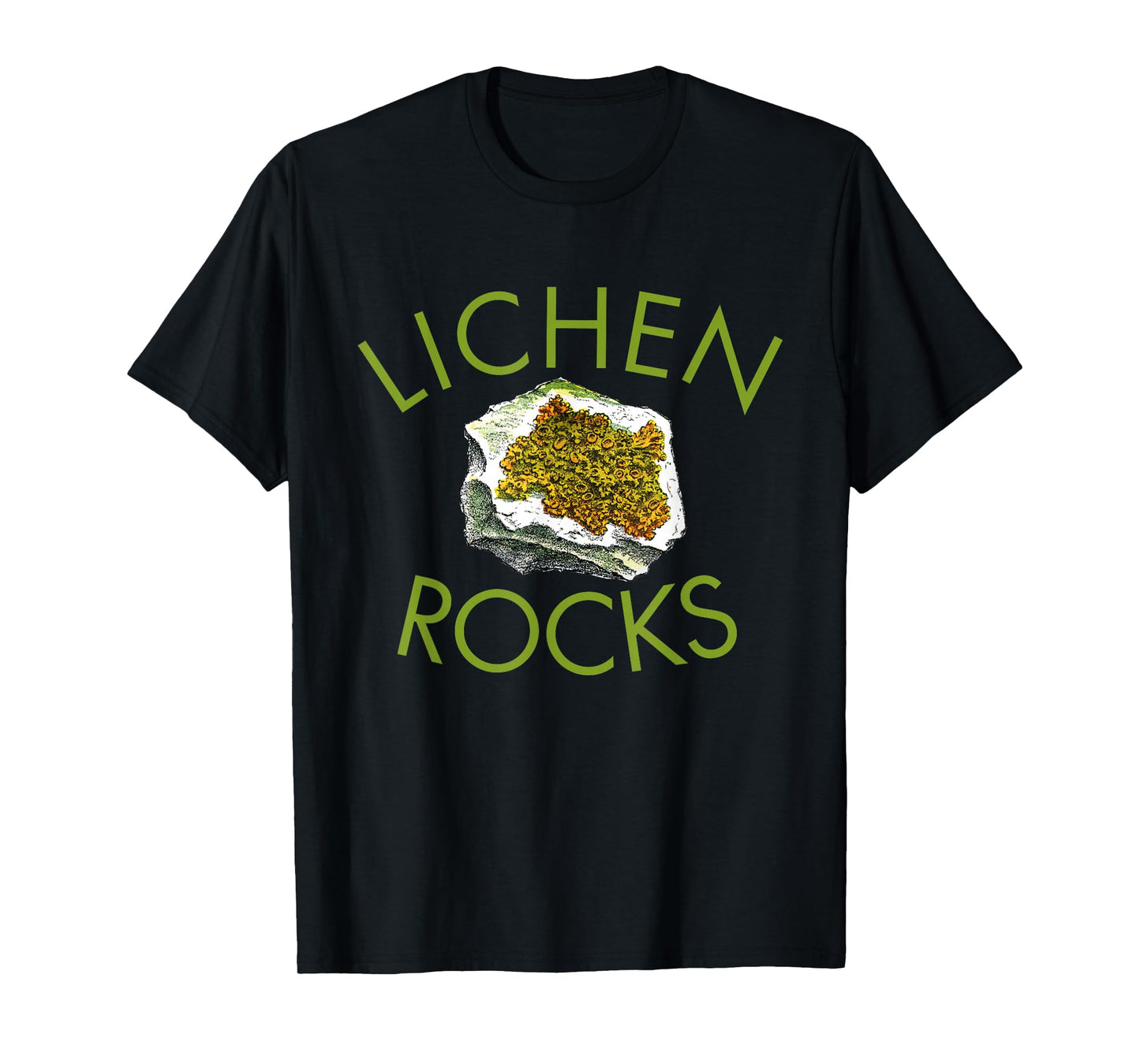 Lichen lover shirt, botanist shirt, lichen rocks geology! T-Shirt
