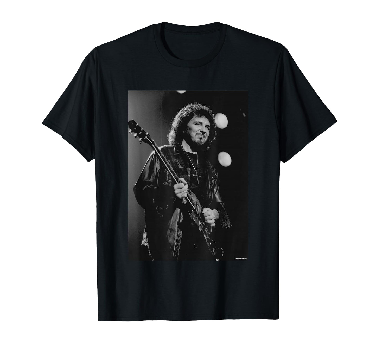 Tony Iomi Black Sabbath Live Birmingham By Andy Willsher T-Shirt