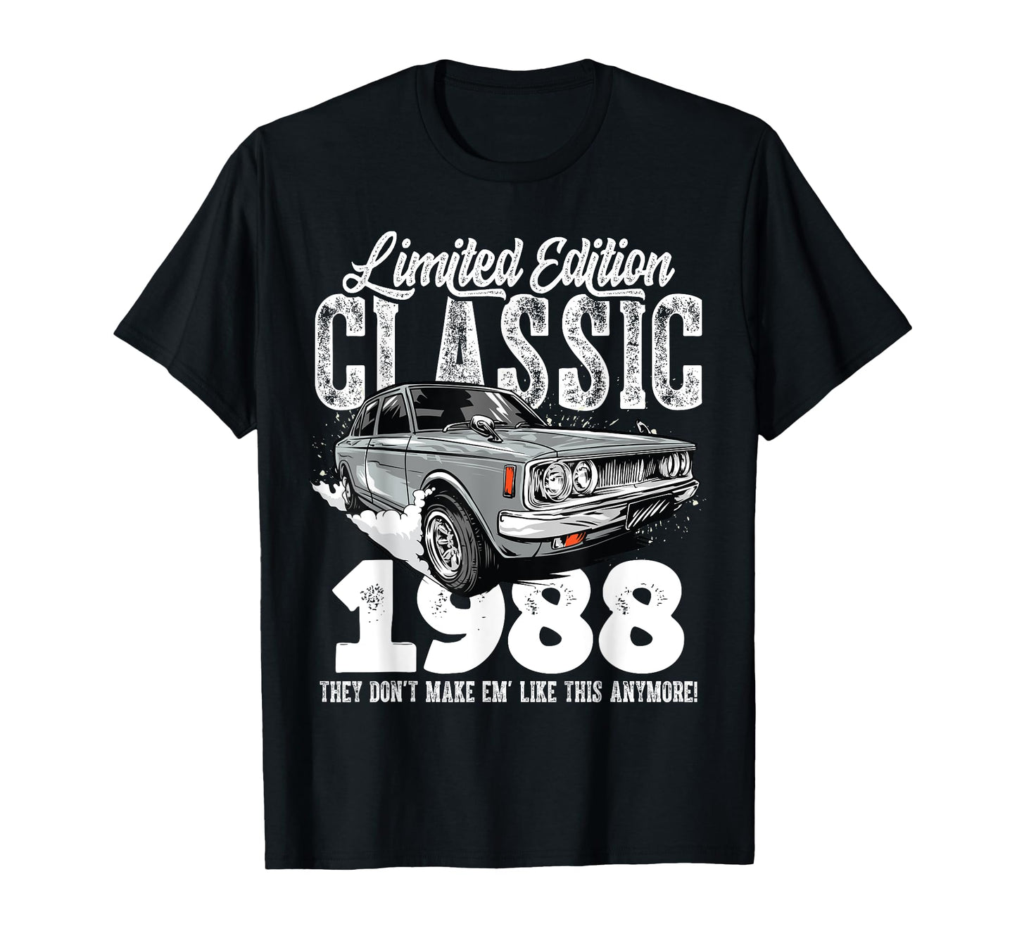 35th birthday Vintage Classic Car 1988 B-day 35 year old T-Shirt
