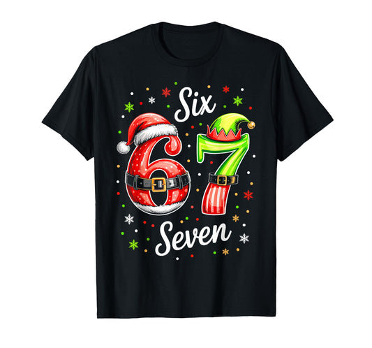 67 Meme Six Seven 6 7 Kids Women Men Boys Girls Christmas T-Shirt