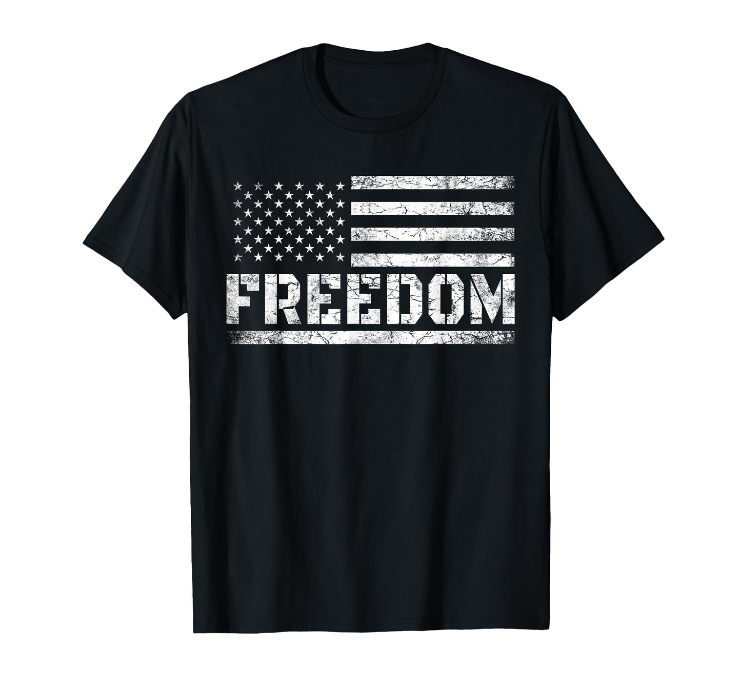 Freedom Top USA American Flag Top Freedom T-Shirt