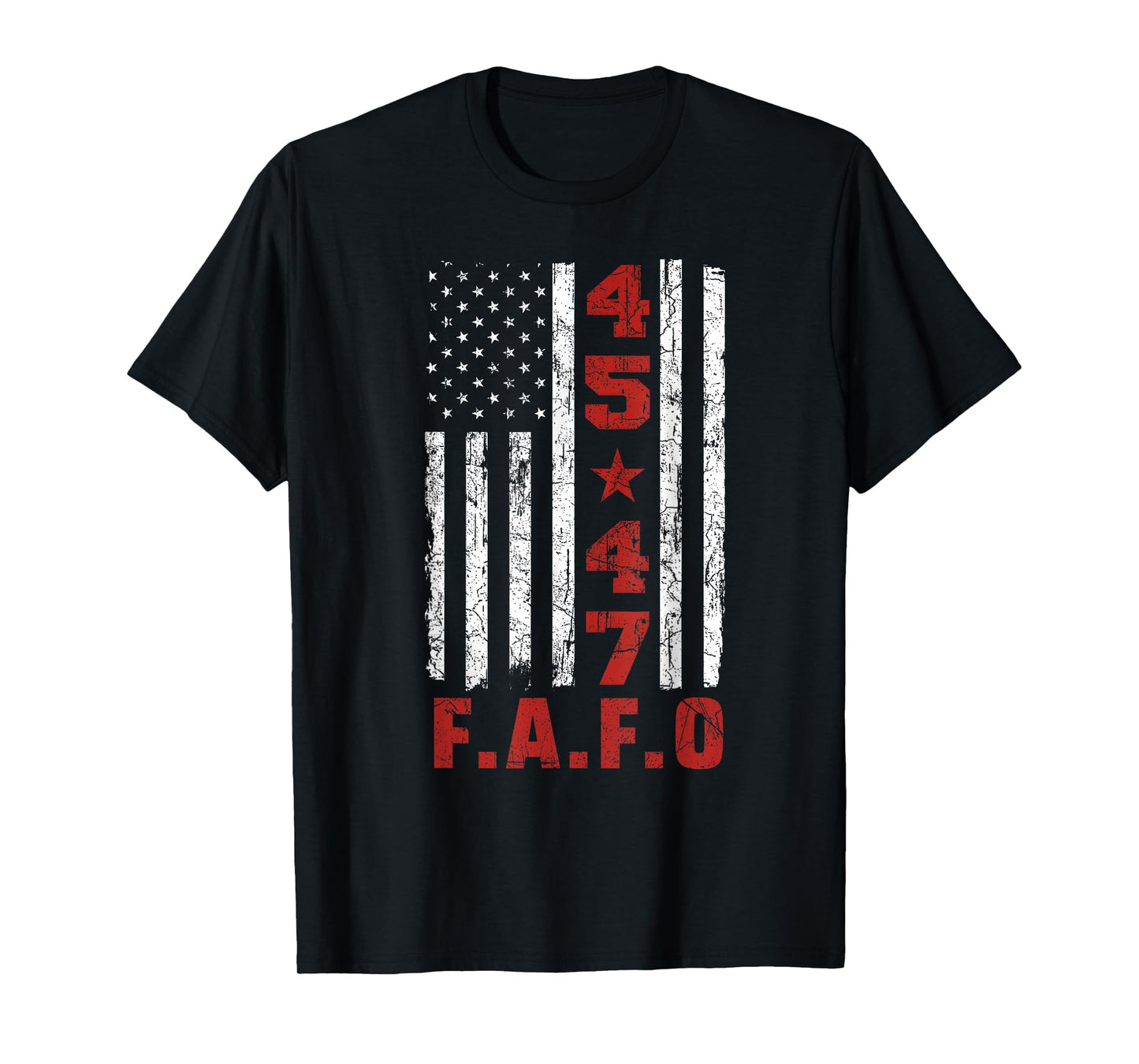 Funny Fafo Trump Shirt President 47 Trump Fafo American Flag T-Shirt