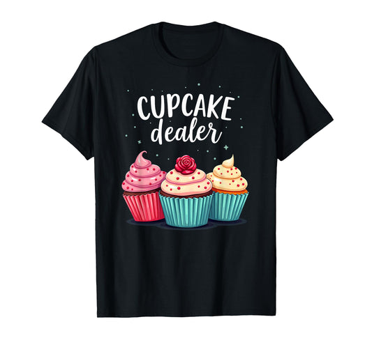 Bakery Cupcake Dealer Halloween T-Shirt