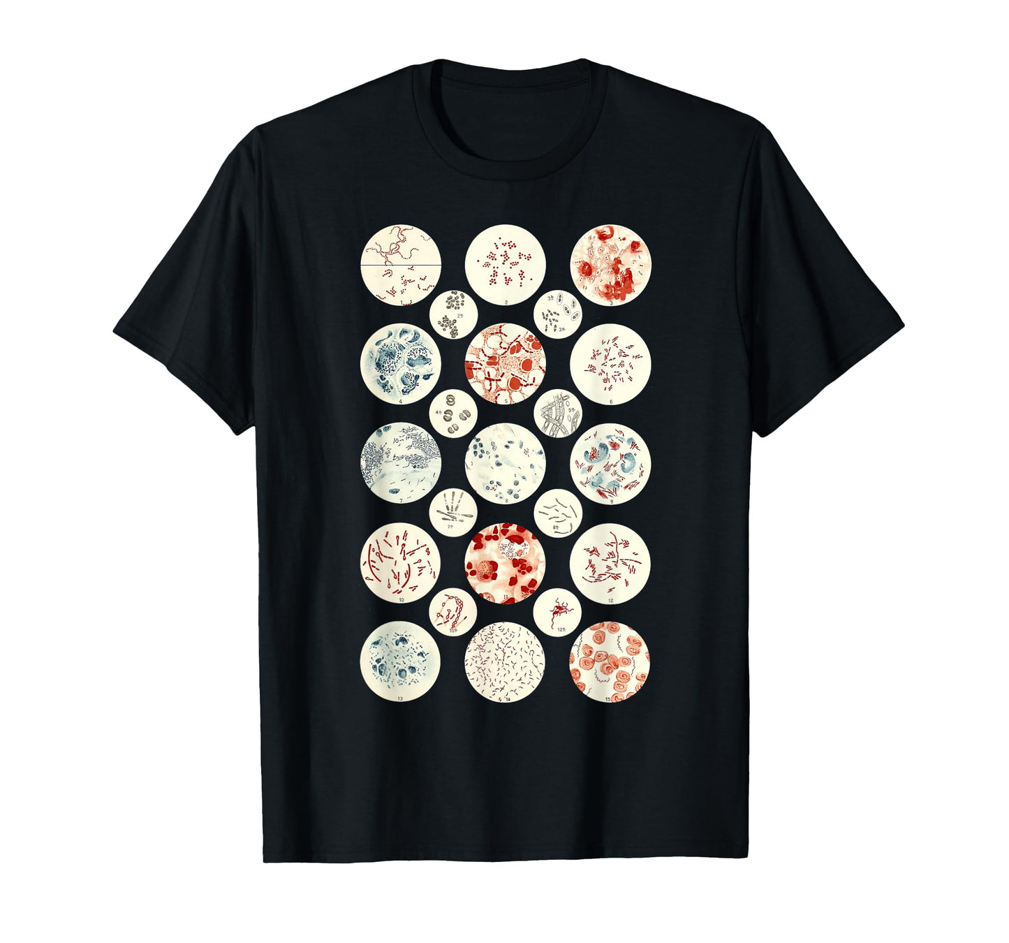 Bacteria funny Microbiology Bacteria Science Tiny Microbes T-Shirt