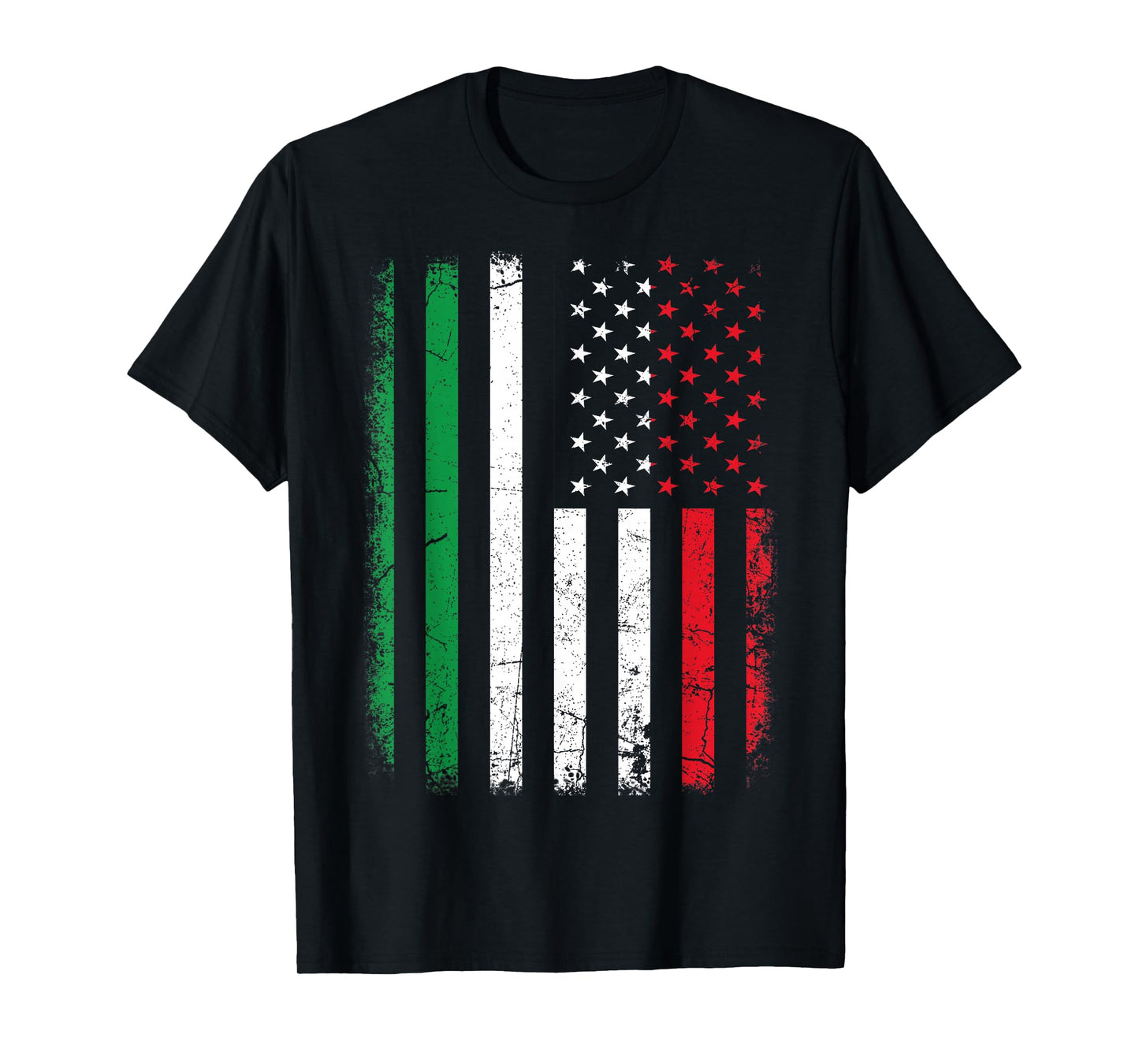 Italian American Flag Italy America Pride Heritage T-Shirt