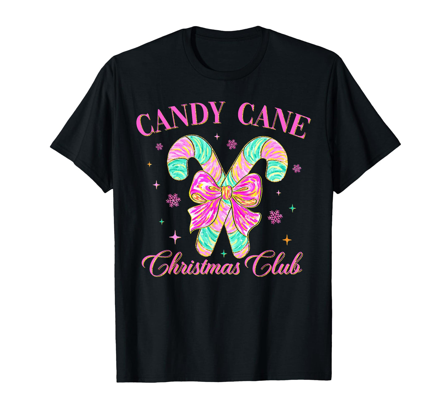 Candy Cane for Youth Women Kids Men Girls Teacher Christmas T-Shirt