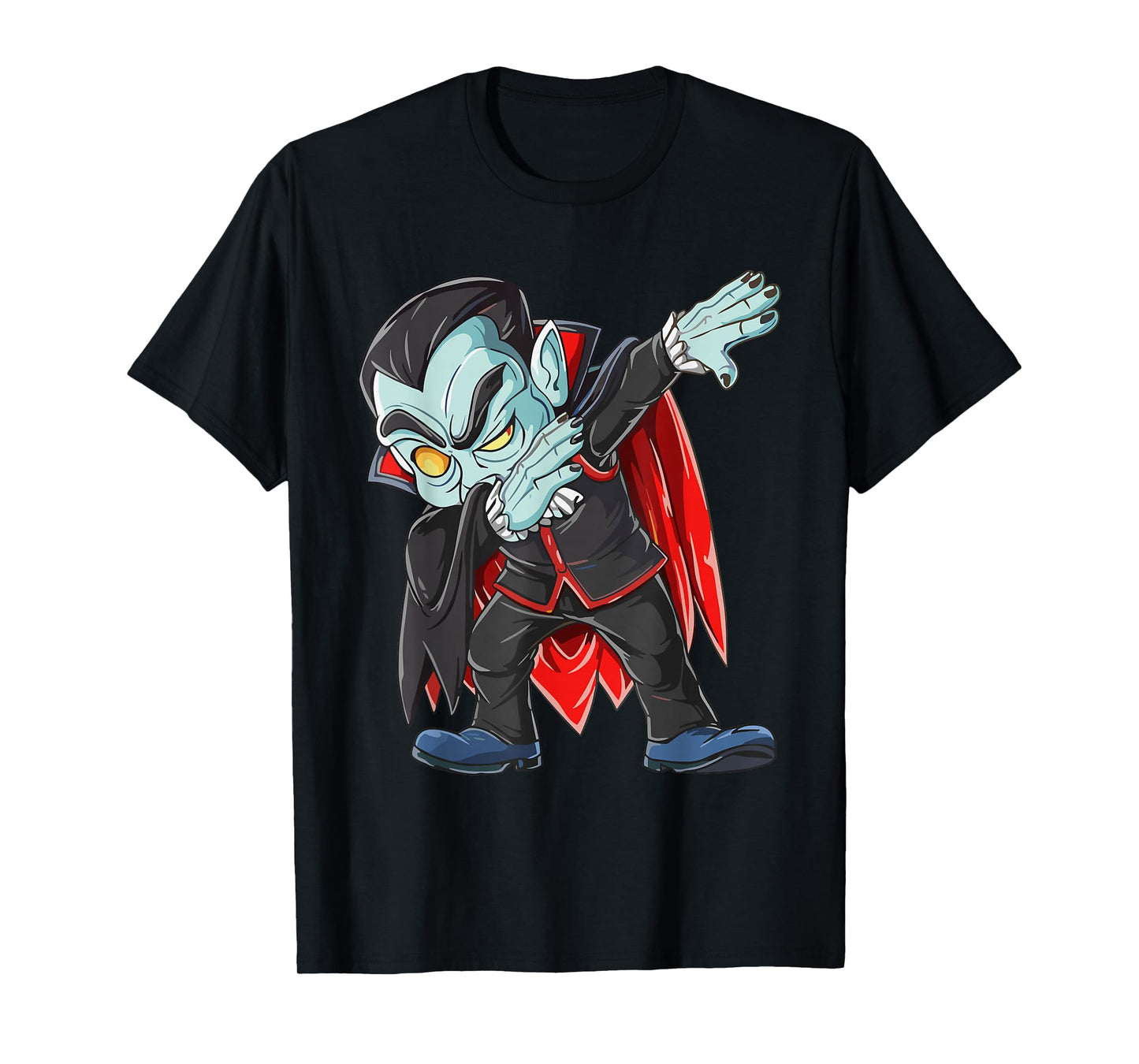 Dabbing Spooky Vampire Kids Boys Men Costume Halloween T-Shirt