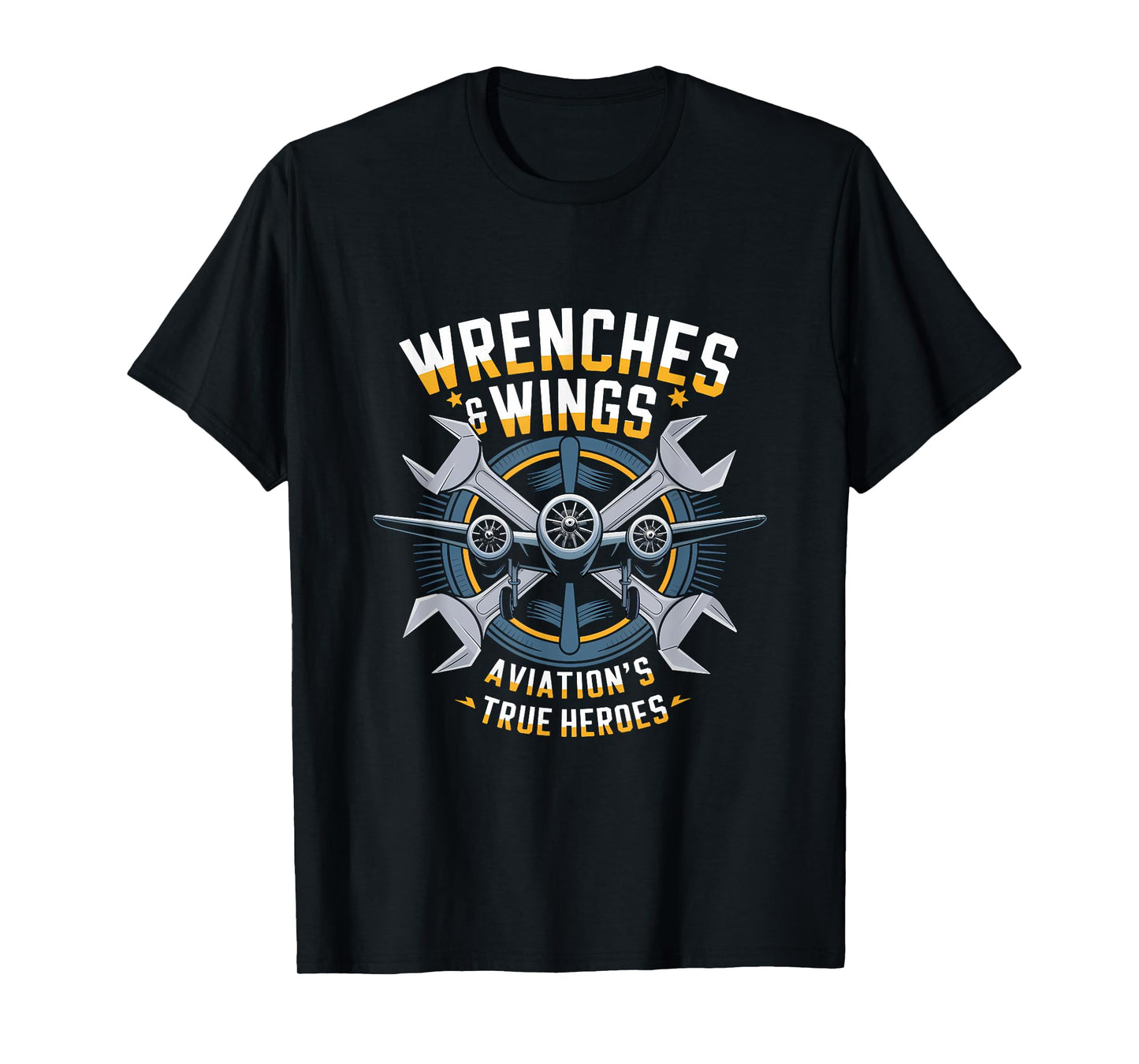 Aviation Technician Aircraft Maintenance Airplane Mechanic T-Shirt