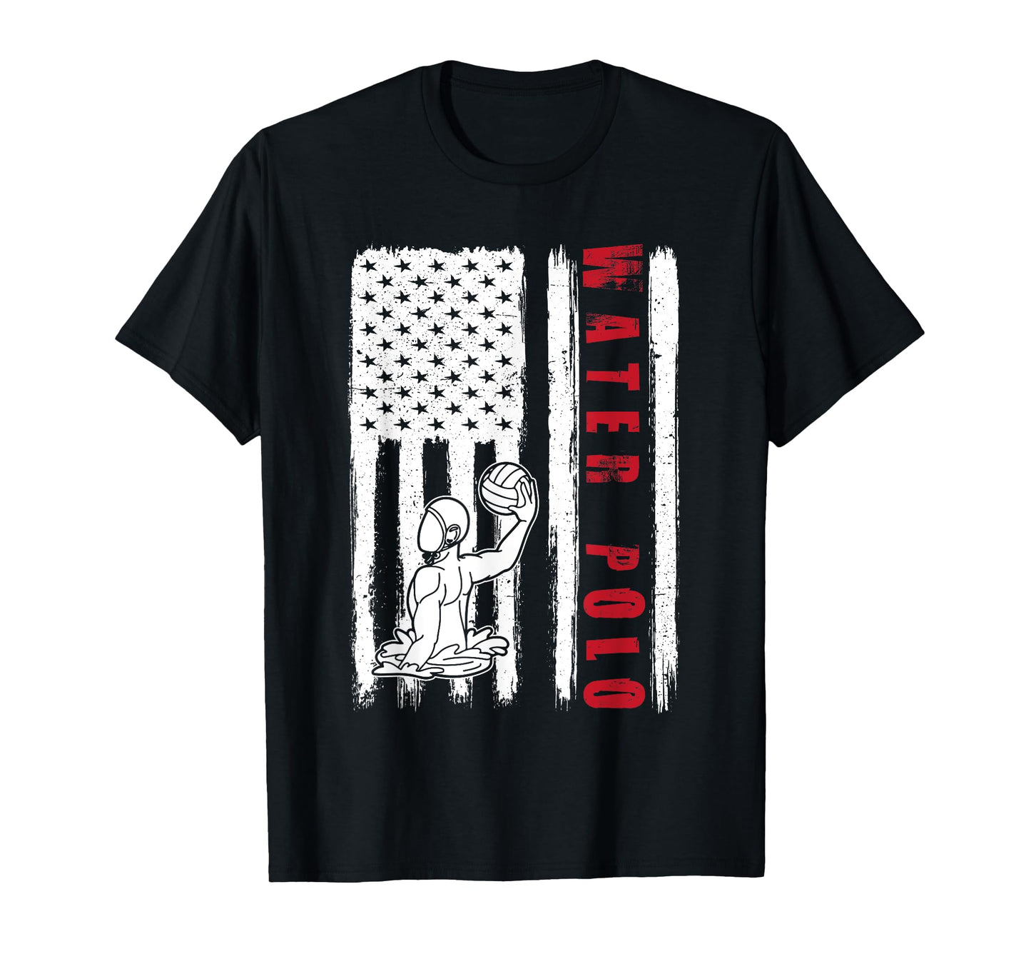 Water polo USA team American flag US Water polo men women T-Shirt