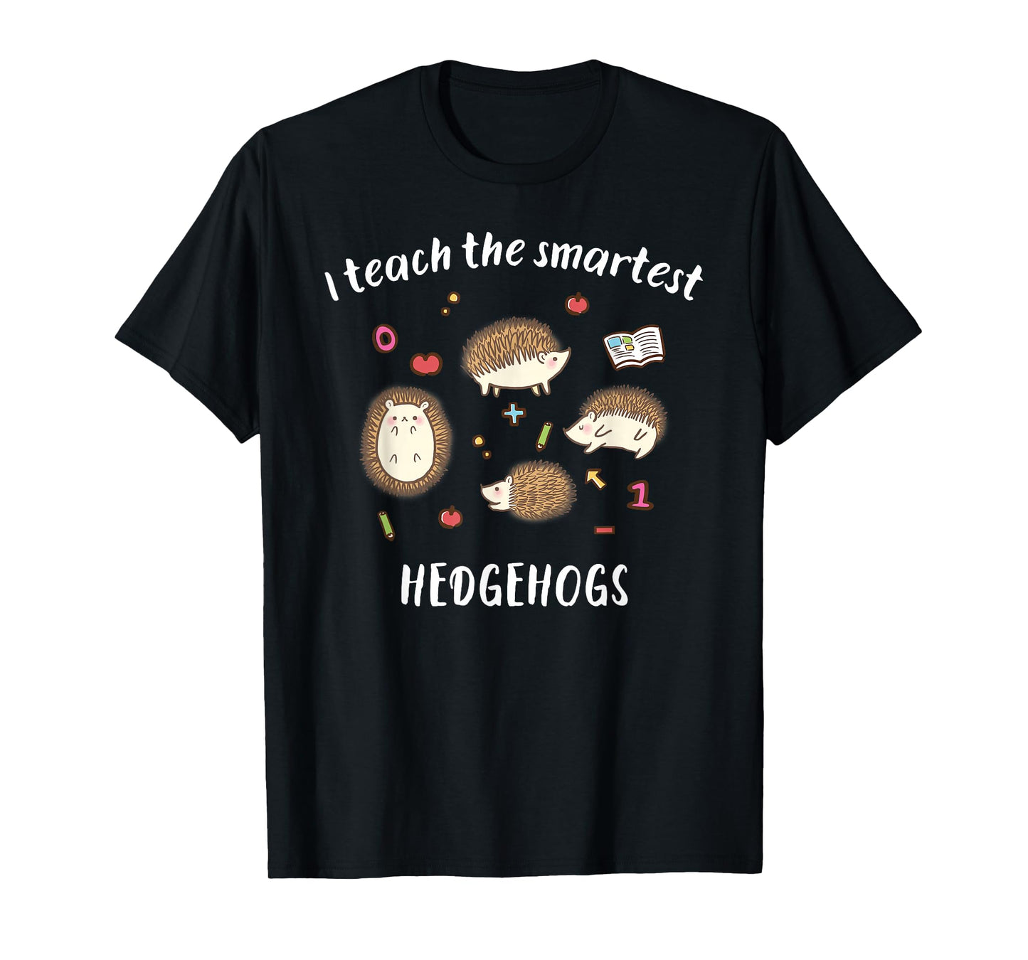 Cute reading & kindergarten teacher Hedgehog Shirt T-Shirt