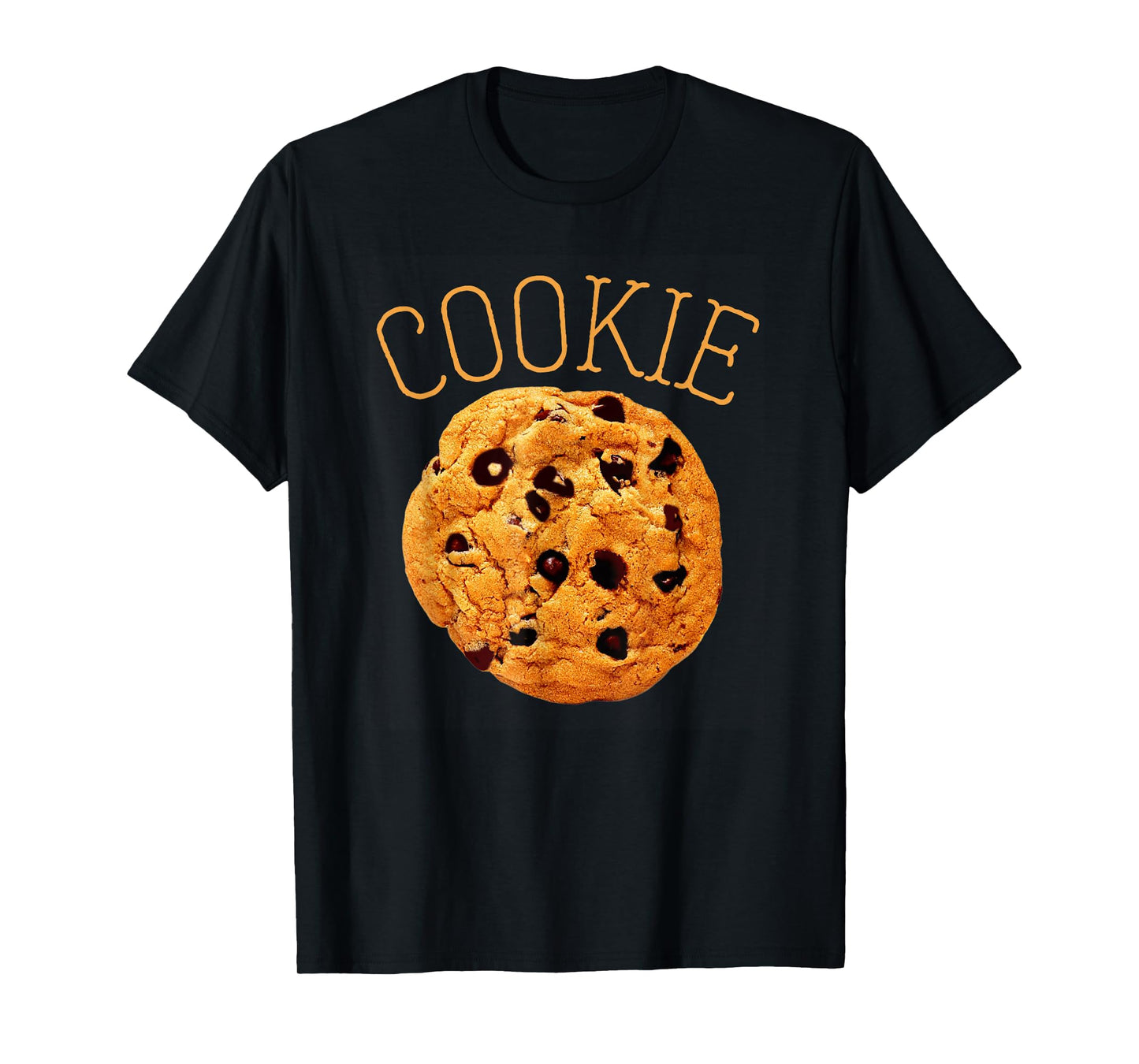 Cookie Adult Kids Men Women Chocolate Cookie Costume T-Shirt