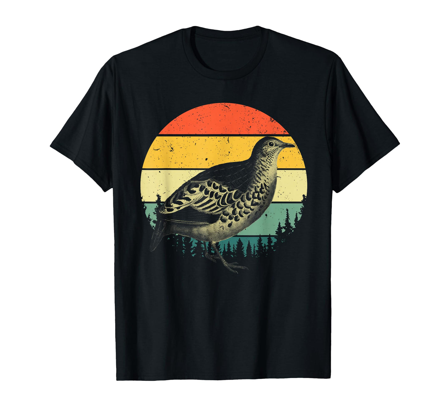 Cool Quail Art for Men Women Quail Hunting Bird Lover Quail T-Shirt