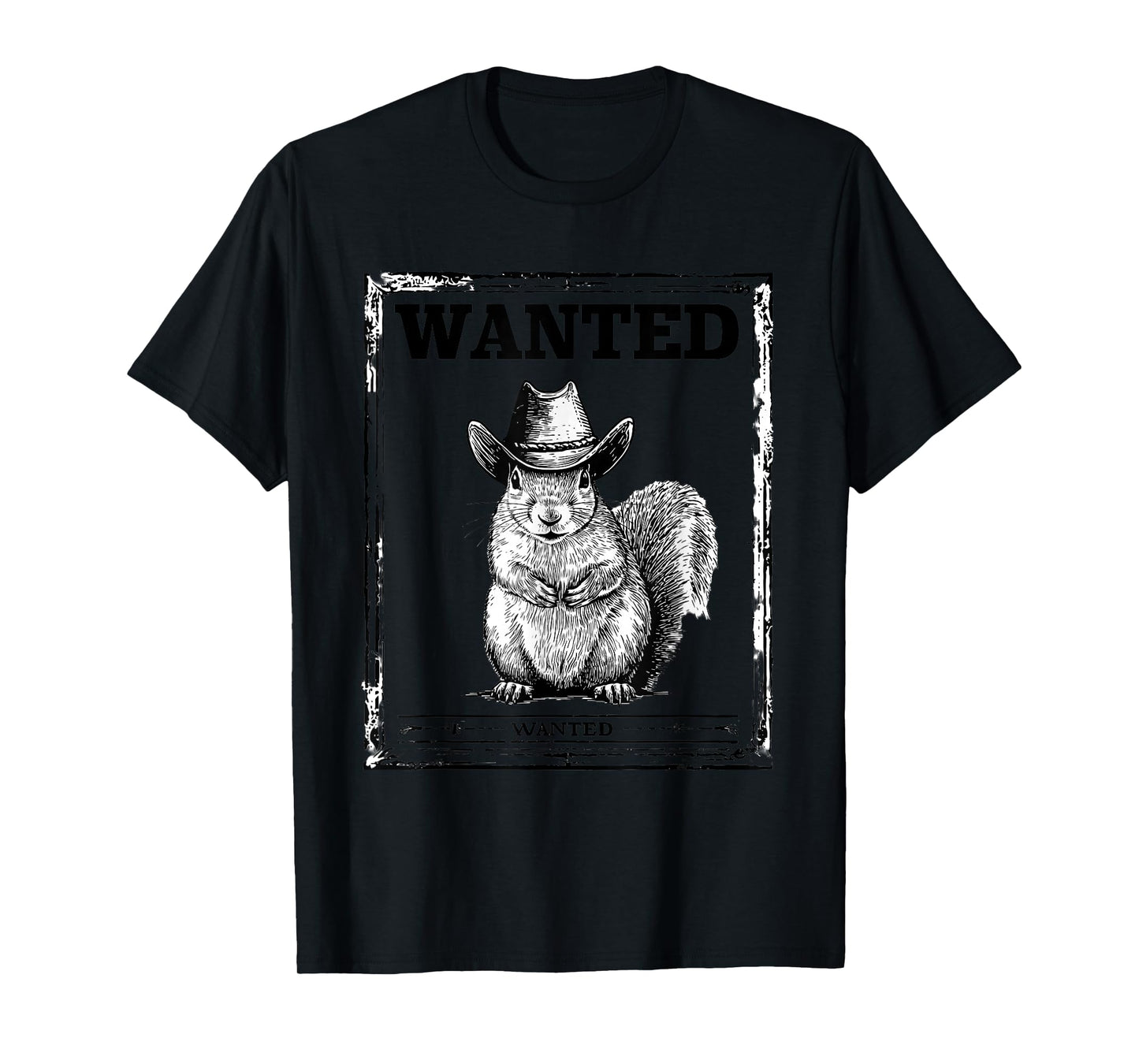 Country Cowboy Squirrel Vintage Rodeo Cowgirl Western T-Shirt