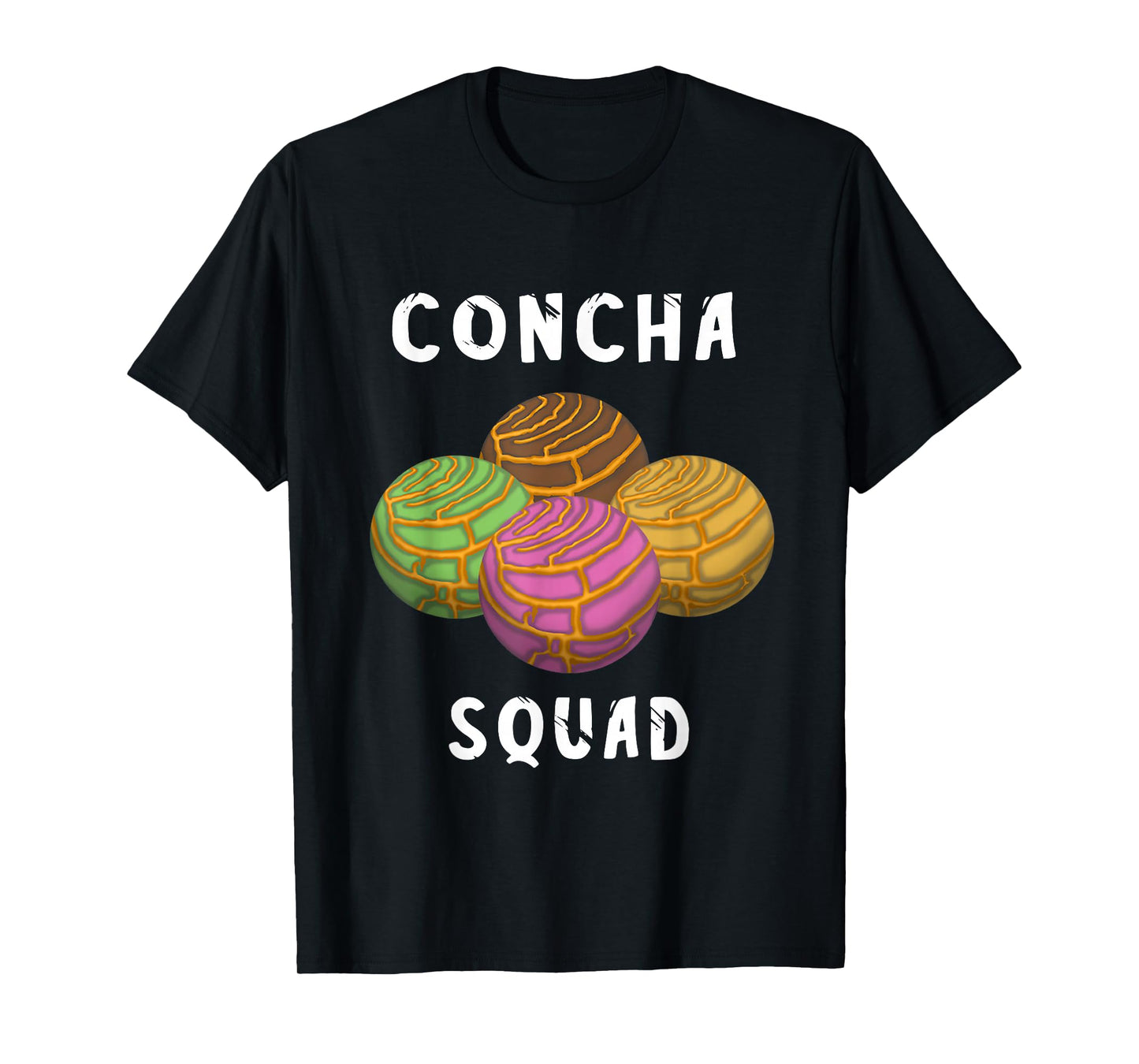 Concha Squad Spanish Conchas Bread Mexicana Team T-Shirt