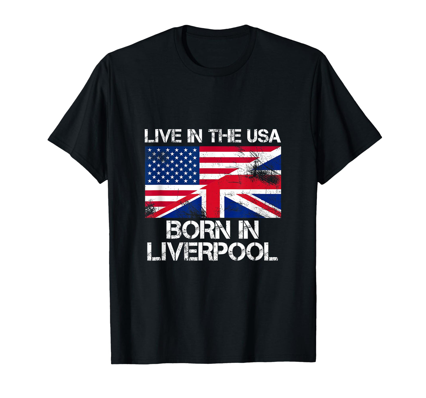 British Expat Liverpool Shirt Gift T-Shirt