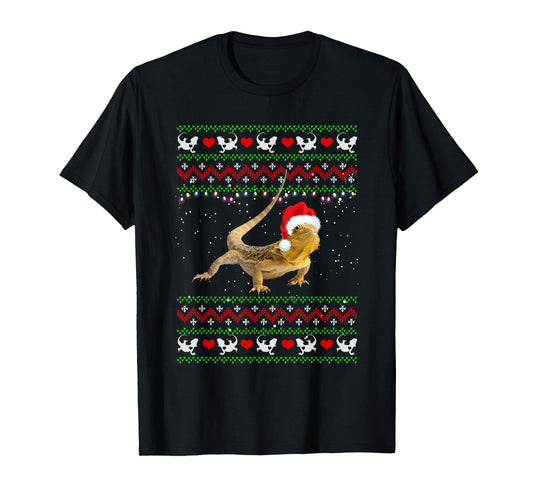 Ugly Bearded Dragon Christmas Gifts Bearded Dragon Lover T-Shirt