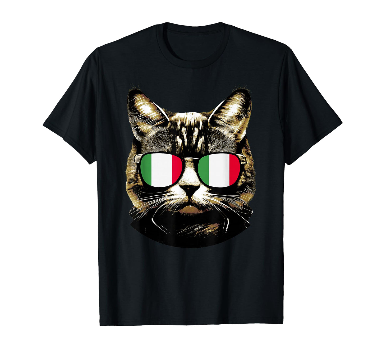 Funny Italian Cat Design Italy Cats Owner T-Shirt