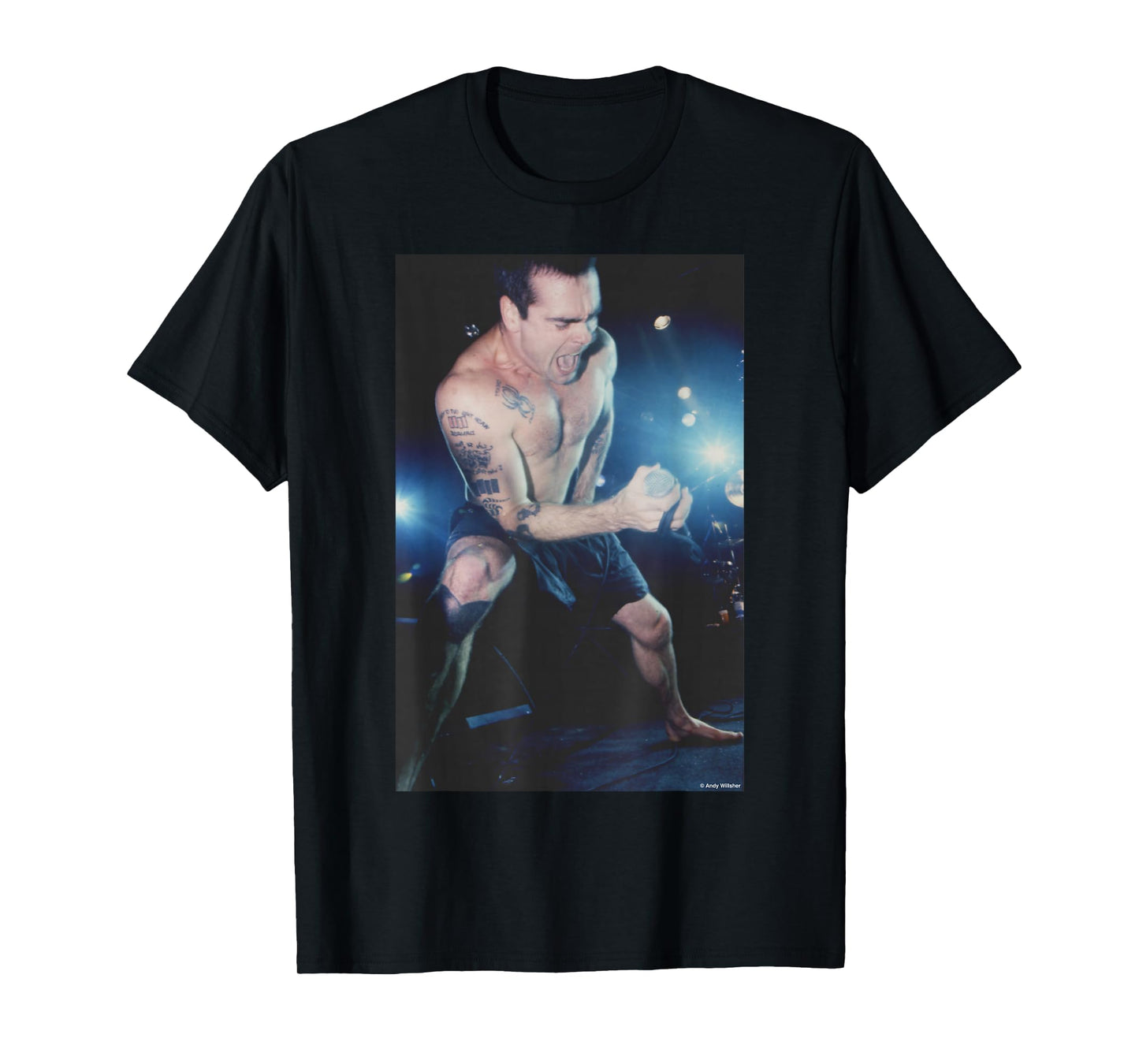 Henry Rollins Band Live By Andy Willsher T-Shirt