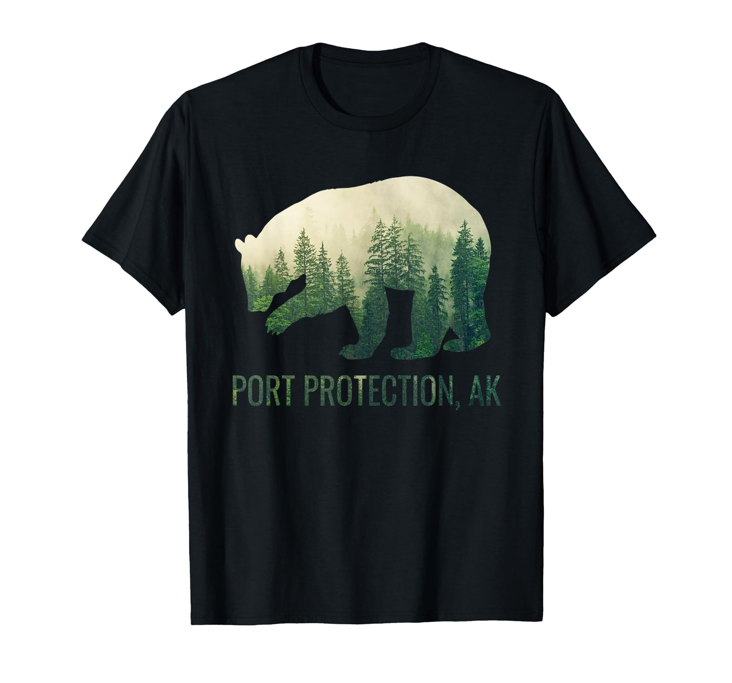Port Protection Bear Southeast Alaska Tongass Wildlife T-Shirt