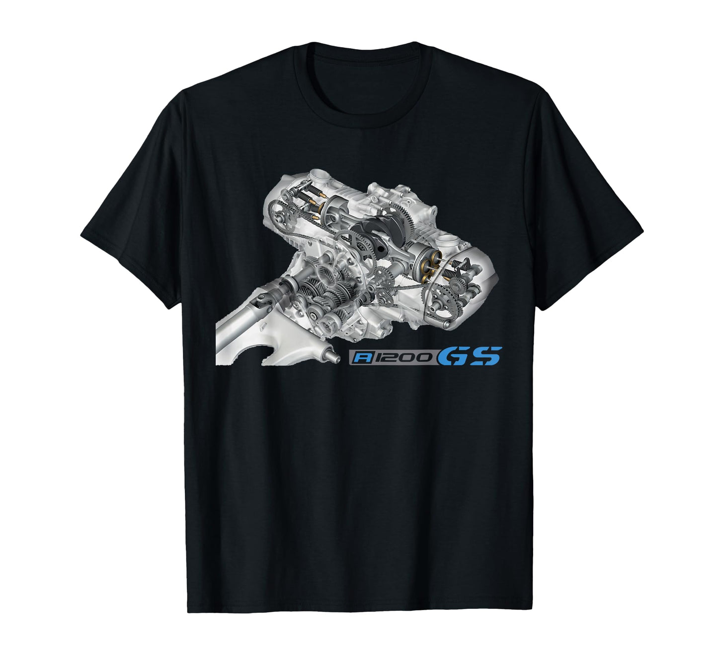 R 1200 GS Engine Vintage Bike Enduro Motorcycle T-Shirt